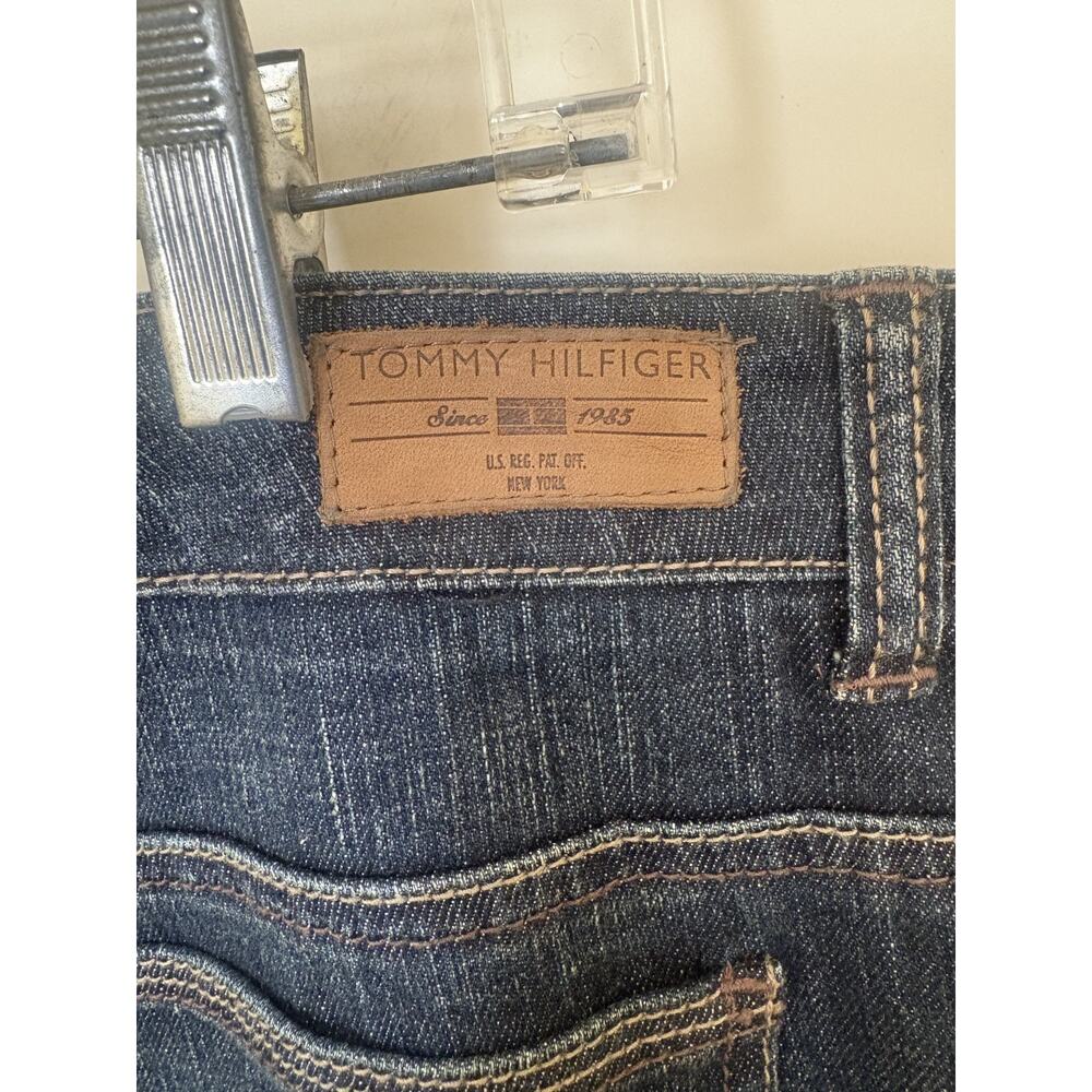Tommy Hilfiger Women's American Freedom Boot blue bootcut jeans Size 14 - Picture 4 of 6